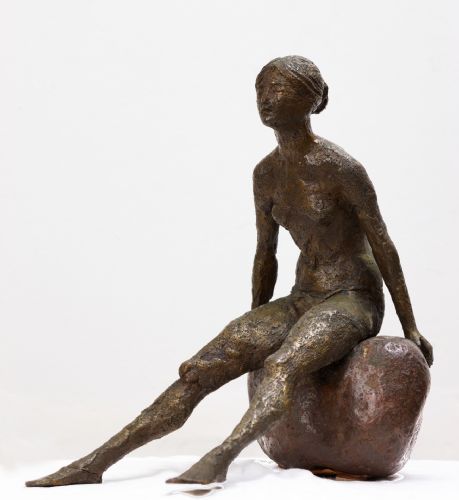 Nageuse avec palmes - VENDUE