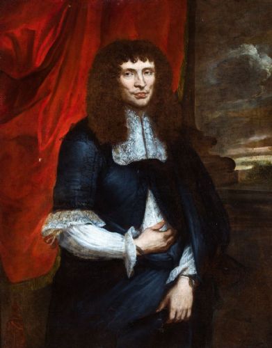 Portrait d'un gentilhomme avec une perruque