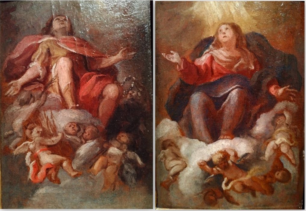 « Apothéose de saint Sébastien » et « Assomption de la Vierge Marie »