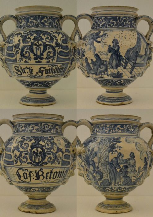 Pharmaceutical vessels - Savona late 17th to early 18th century
    